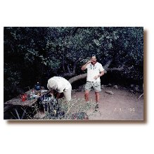 Lunch cleanup at Cottonwood